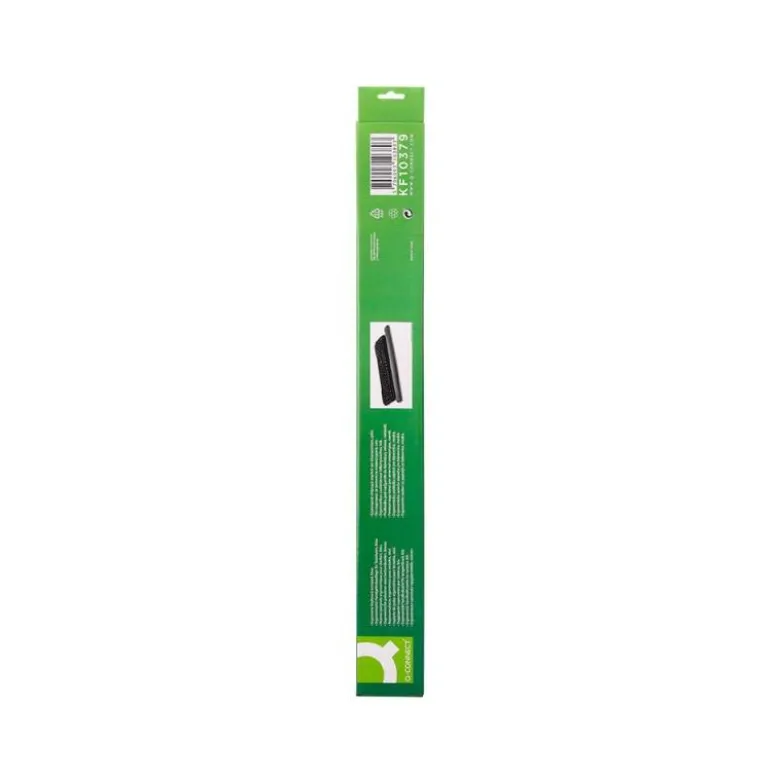 REPOSAMUÑECAS Q-CONNECT DE GEL PARA TECLADO COLOR NEGRO 525X58X17 MM