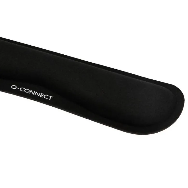 REPOSAMUÑECAS Q-CONNECT MEMORY FOAM PARA TECLADO COLOR NEGRO 460X85X25 MM
