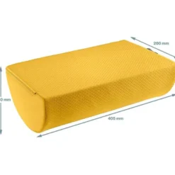 REPOSAPIES DE ESCRITORIO LEITZ ACTIVE ERGO COSY COLOR AMARILLO