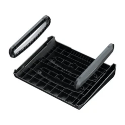 REPOSAPIES FELLOWES BREYTA 3 AJUSTES DE ALTURA 100% RECICLABLE 490X360X98 MM COLOR NEGRO