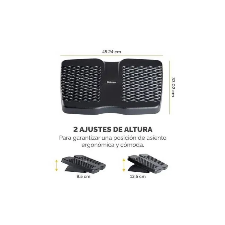 REPOSAPIES FELLOWES REFRESH AJUSTABLE EN ALTURA
