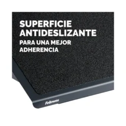 REPOSAPIES FELLOWES ULTIMATE SERIE PROFESSIONAL METALICO AJUSTABLE 3 ALTURAS NEGRO 96X560X32 MM