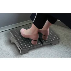 REPOSAPIES MAUL STEP DUO AJUSTABLE EN ALTURA COLOR NEGRO 430X320 CM