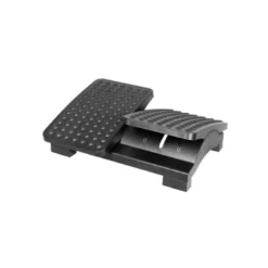 REPOSAPIES MAUL STEP DUO AJUSTABLE EN ALTURA COLOR NEGRO 430X320 CM