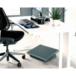REPOSAPIES METALICO Q-CONNECT AJUSTABLE 3 ALTURAS 415X326X103 MM