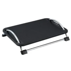 REPOSAPIES PLASTICO Q-CONNECT ANTIDESLIZANTE CON BARRAS DE ACERO 434X330X105 MM