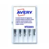 REPUESTO DE AGUJA AVERY CORTA ESTANDAR BASE PLASTICO PARA PISTOLA DE NAVETES TGS005 CAJA DE 5 UNIDADES