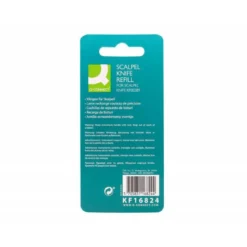 REPUESTO CUTER BISTURI Q-CONNECT KF00289 BLISTER DE 5 UNIDADES