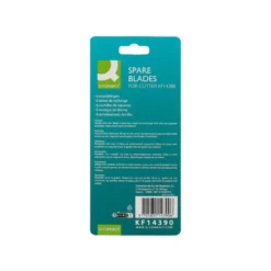 REPUESTO CUTER ESTRECHO CERAMICO Q-CONNECT 9MM BLISTER DE 6 UNIDADES PARA CUTER KF14388