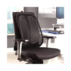 Respaldo ergonómico marca Fellowes mesh office suites almohadillas lumbares