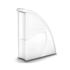 Revistero de plástico CEP Blanco 85X270X310 mm