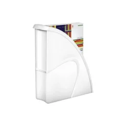 Revistero de plástico CEP Blanco 85X270X310 mm