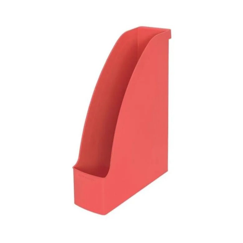REVISTERO LEITZ RECYCLE PLASTICO LOMO 60 MM ROJO 78X308X278 MM