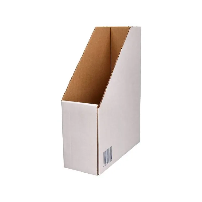 REVISTERO LIDERPAPEL ECOUSE CARTON 100% RECICLADO COLOR BLANCO 256X100X335 MM