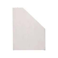REVISTERO LIDERPAPEL ECOUSE CARTON 100% RECICLADO COLOR BLANCO 256X100X335 MM