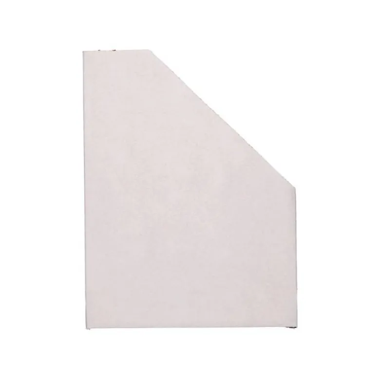 REVISTERO LIDERPAPEL ECOUSE CARTON 100% RECICLADO COLOR BLANCO 256X100X335 MM