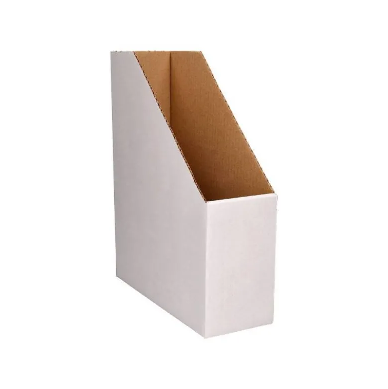 REVISTERO LIDERPAPEL ECOUSE CARTON 100% RECICLADO COLOR BLANCO 256X100X335 MM