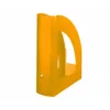 Revistero Liderpapel plastico naranja translucido