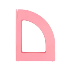 REVISTERO PLASTICO Q-CONNECT COLOR ROSA PASTEL