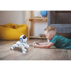 ROBOT INTELIGENTE LEXIBOOK PERRO PUPPY JR PROGRAMABLE CONTROL GESTUAL CON MANDO A DISTANCIA