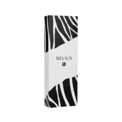 ROLLER BELIUS DUALITA CUERPO BLANCO COLOR NEGRO TINTA NEGRA CAJA DE DISEÑO