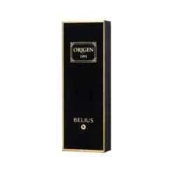 ROLLER BELIUS ORIGEN 1995 ALUMINIO TEXTURA CEPILLADA COLOR NEGRO TINTA NEGRA CAJA DE DISEÑO