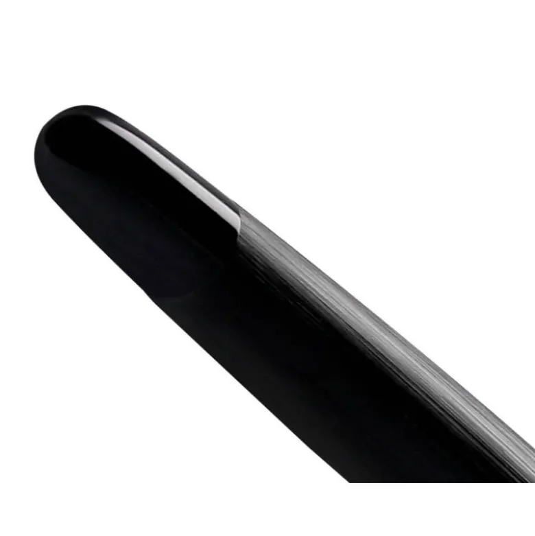ROLLER BELIUS ORIGEN 1995 ALUMINIO TEXTURA CEPILLADA COLOR NEGRO TINTA NEGRA CAJA DE DISEÑO