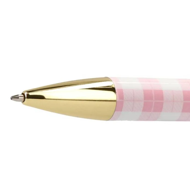 ROLLER BELIUS PERFECT PICNIC DAY ALUMINIO COLOR ROSA DORADO TINTA COLOR NEGRO CAJA DE DISEÑO