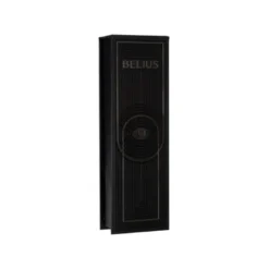 ROLLER BELIUS TURBO ALUMINIO COLOR NEGRO TINTA AZUL CAJA DE DISEÑO