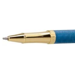ROLLER BELIUS WILD WEST ALUMINIO COLOR AZUL MARINO DORADO TINTA COLOR NEGRO CAJA DE DISEÑO