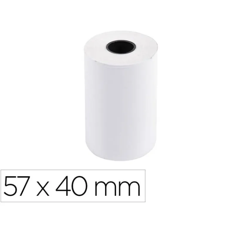 ROLLO SUMADORA EXACOMPTA TERMICO 57X40 MM 55 G/M2 SIN BPA