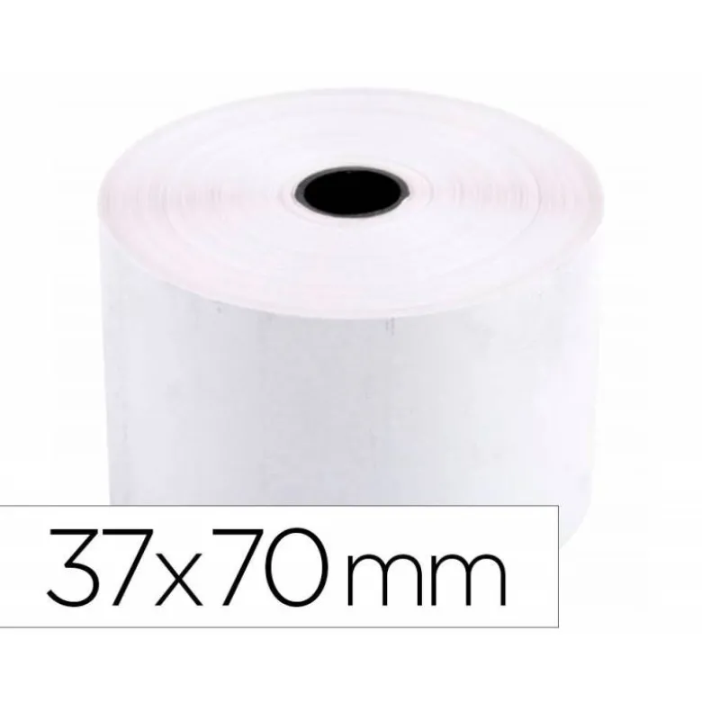 Rollo sumadora q-connect electro 37 mm ancho x 70 mm diametro