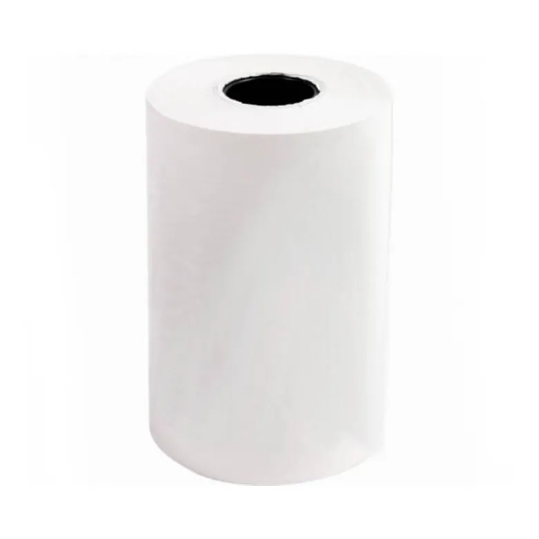 Rollo sumadora termico q-connect 57 mm ancho x 47mm diametro para maquinas tarjeta de credito
