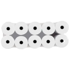 Rollo sumadora termico q-connect 57 mm ancho x 60 mm diametro sin bisfenol a.
