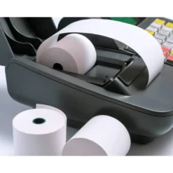 ROLLO SUMADORA TERMICO Q-CONNECT 80 MM ANCHO X 60 MM DIAMETRO SIN BISFENOL A PAPEL DE 70 G/M2
