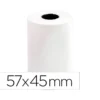 Rollo Termico para Sumadoras de 57x45x11mm 58g/m2 Mandril 12mm