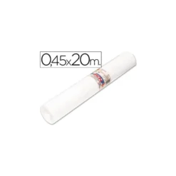 Rollo adhesivo Aironfix color blanco 67002 rollo de 20 mt.
