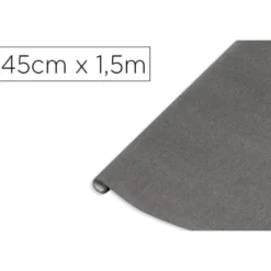 ROLLO ADHESIVO D-C-FIX ANTRACITA METAL BRILLO ANCHO 45 CM LARGO 1,5 MT