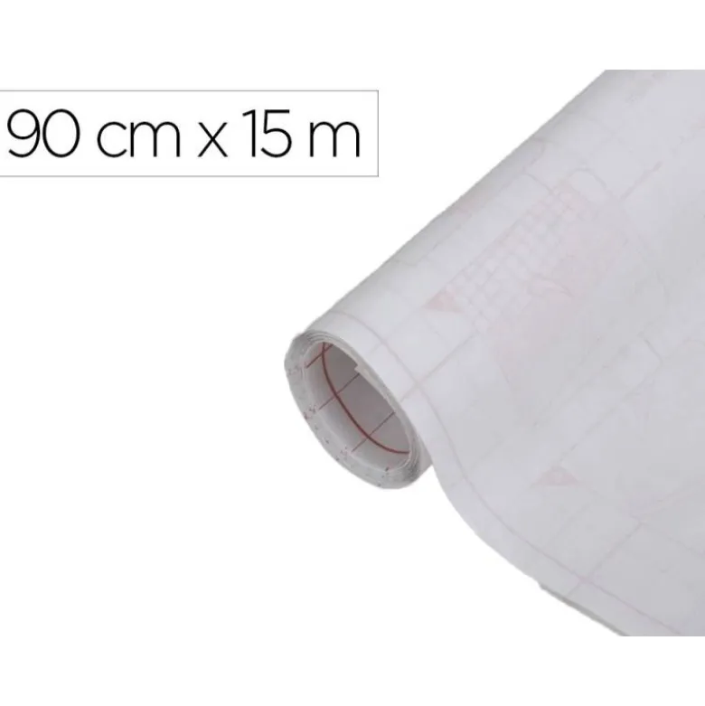 ROLLO ADHESIVO D-C-FIX BLANCO MATE ANCHO 90 CM LARGO 15 MT
