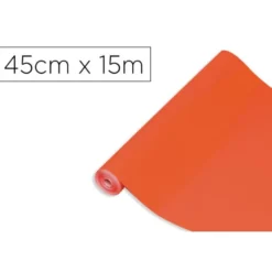 ROLLO ADHESIVO D-C-FIX NARANJA ANCHO 45 CM LARGO 15 MT