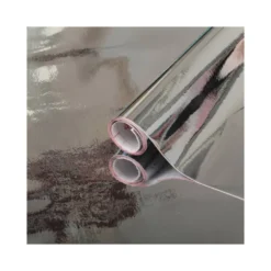 ROLLO ADHESIVO D-C-FIX PLATA BRILLO ANCHO 45 CM LARGO 15 MT