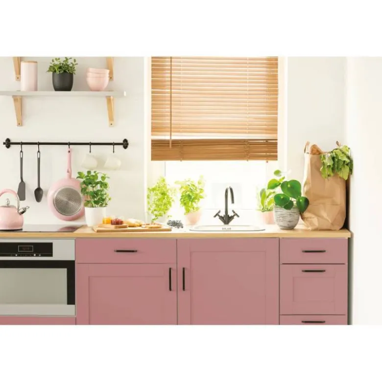 ROLLO ADHESIVO D-C-FIX ROSA CENIZA MATE ANCHO 45 CM LARGO 15 MT