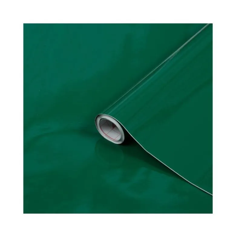 ROLLO ADHESIVO D-C-FIX VERDE ESMERALDA ANCHO 45 CM LARGO 15 MT