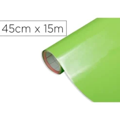 ROLLO ADHESIVO D-C-FIX VERDE MANZANA ANCHO 45 CM LARGO 15 MT