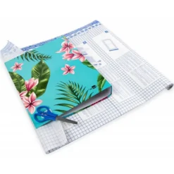 Rollo plastico forralibros Liderpapel de 0.50 x 20 m