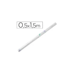 Rollo plastico forralibros Liderpapel