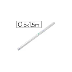Rollo plastico forralibros Liderpapel de 0.5 x 1.5 m