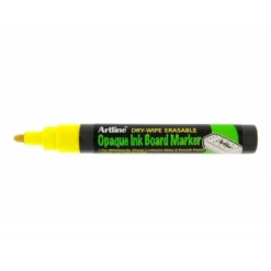 ROTULADOR ARTLINE PIZARRA EPD-4 AMARILLO FLUORESCENTE OPAQUE INK BOARD PUNTA REDONDA 2 MM
