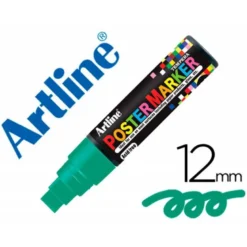 Rotulador Artline Poster Marker EPP-12 Punta Redonda Trazo 12mm Color Verde