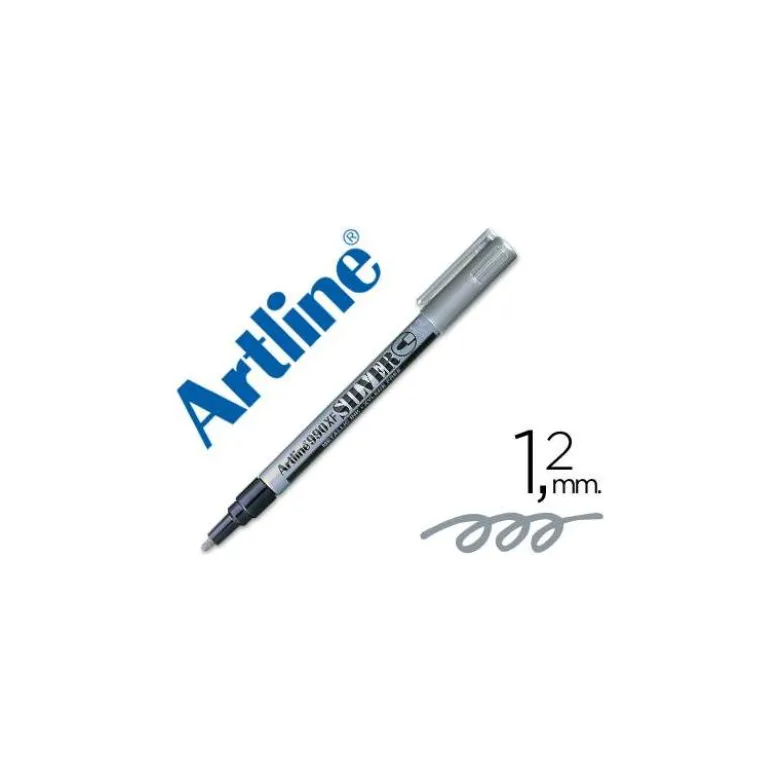 Rotulador Artline silver